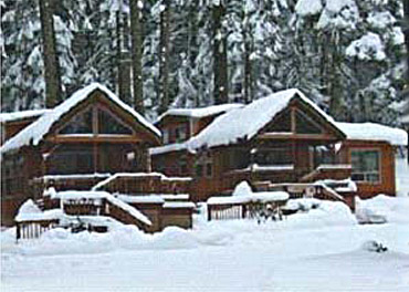 resort in winter